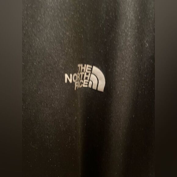 The North Face Cycling 1/4 Zip Pullover Sz XL Vaporwick Black Gray Back Pocket - Picture 3 of 12